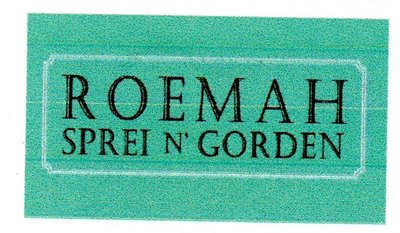 Trademark ROEMAH SPREI N' GORDEN