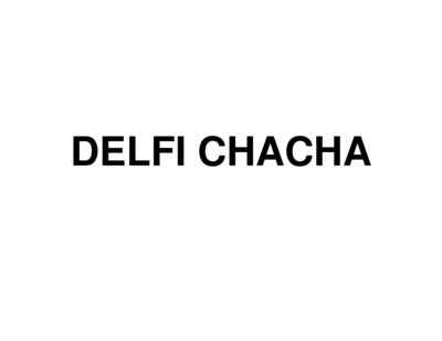 Trademark DELFI CHACHA