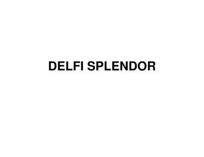 Trademark DELFI SPLENDOR