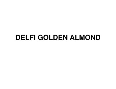 Trademark DELFI GOLDEN ALMOND