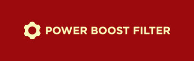 Trademark POWER BOOST FILTER & Logo