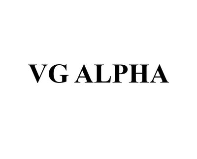 Trademark VG ALPHA