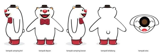 Trademark Karakter Beruang Zuzu (Zuzu Bear)