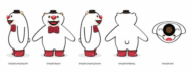 Trademark Karakter Beruang Zuzu (Zuzu Bear)