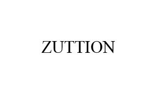 Trademark ZUTTION