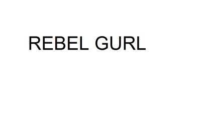 Trademark REBEL GURL