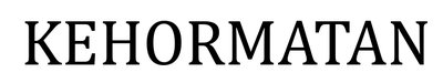Trademark KEHORMATAN