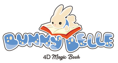 Trademark BUNNY BELLE 4D MAGIC BOOK + LUKISAN