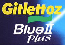 Trademark GITLETTOZ BLUE II PLUS