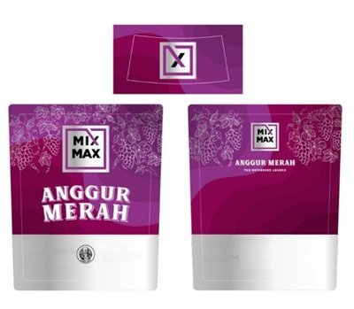 Trademark MIX MAX Anggur Merah & Label