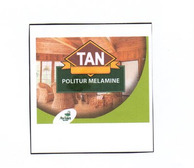 Trademark TAN POLITUR MELAMINE AVIAN BRAND dan Lukisan