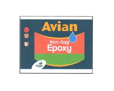 Trademark AVIAN NON-SAG EPOXY AVIAN BRAND dan Lukisan