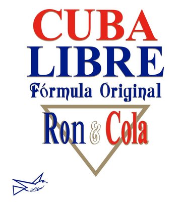 Trademark CUBA LIBRE Formula Original Ron & Cola + Lukisan