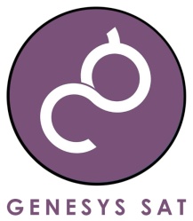 Trademark GENESYS SAT DAN LOGO