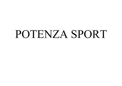 Trademark POTENZA SPORT