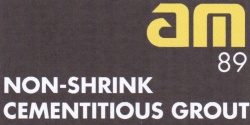 Trademark am 89 NON-SHRINK CEMENTITIOUS GROUT