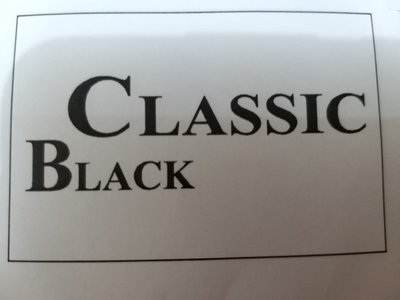 Trademark CLASSIC BLACK + LOGO