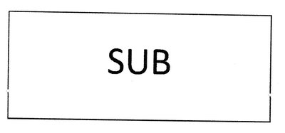 Trademark SUB