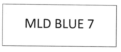 Trademark MLD BLUE 7