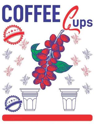 Trademark COFFEE CUPS + LOGO