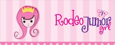 Trademark RODEOJUNIOR GIRL + LOGO