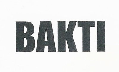 Trademark BAKTI