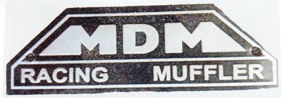 Trademark MDM RACING MUFFLER