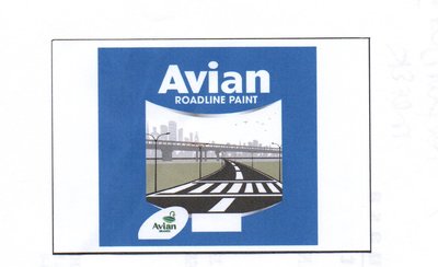 Trademark AVIAN ROADLINE PAINT AVIAN BRANDS dan Lukisan