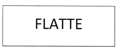 Trademark FLATTE