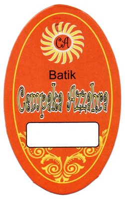 Trademark BATIK CEMPAKA AZZAHRA + LOGO