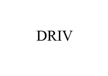 Trademark DRIV