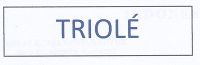 Trademark TRIOLÉ