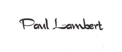 Trademark PAUL LAMBERT