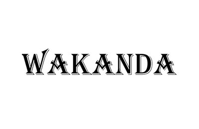 Trademark WAKANDA