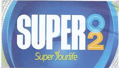 Trademark SUPER O2 Super Yourlife + lukisan