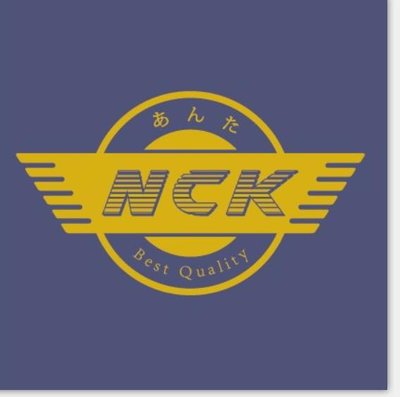 Trademark NCK + KARAKTER HURUF NON LATIN + LOGO