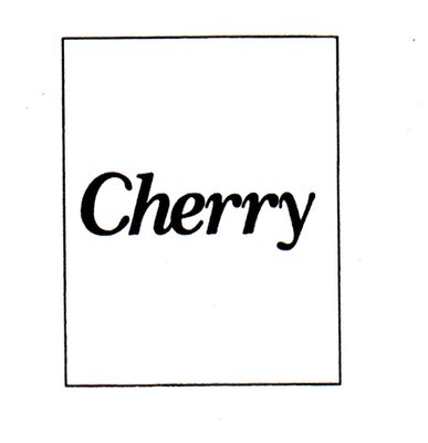 Trademark CHERRY dan Lukisan