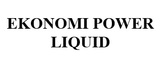 Trademark EKONOMI POWER LIQUID