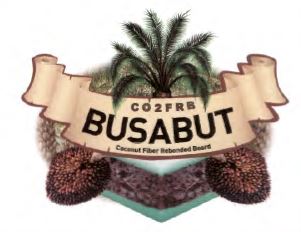 Trademark CO2FRB BUSABUT Coconut Fiber Rebonded Board + LOGO