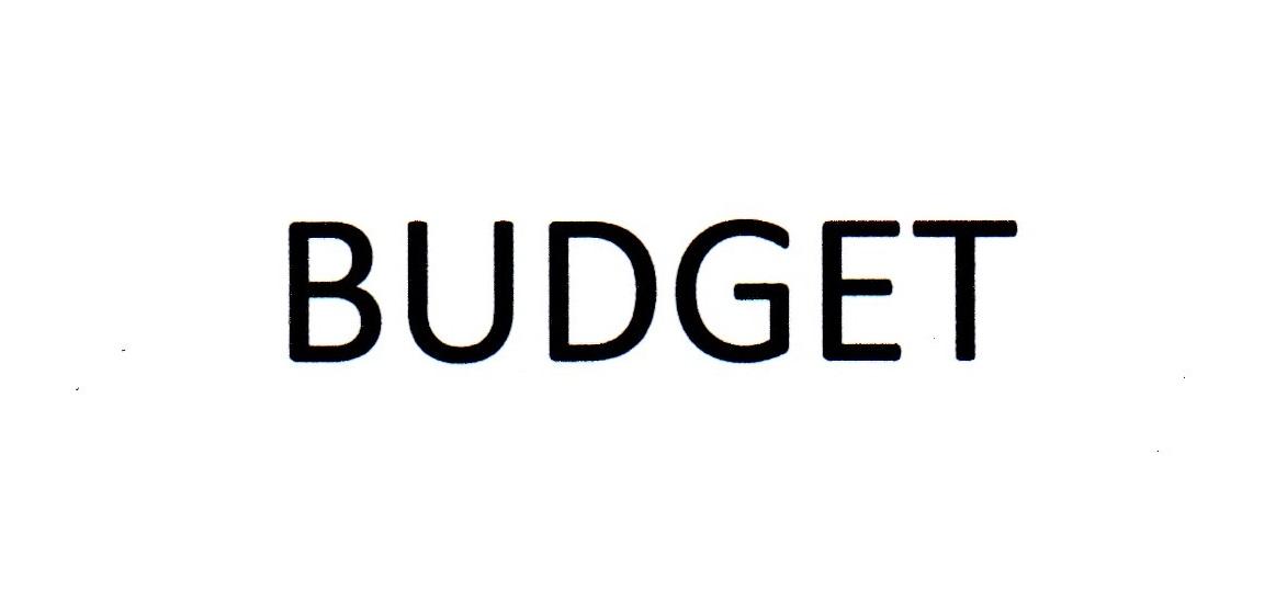 Trademark BUDGET