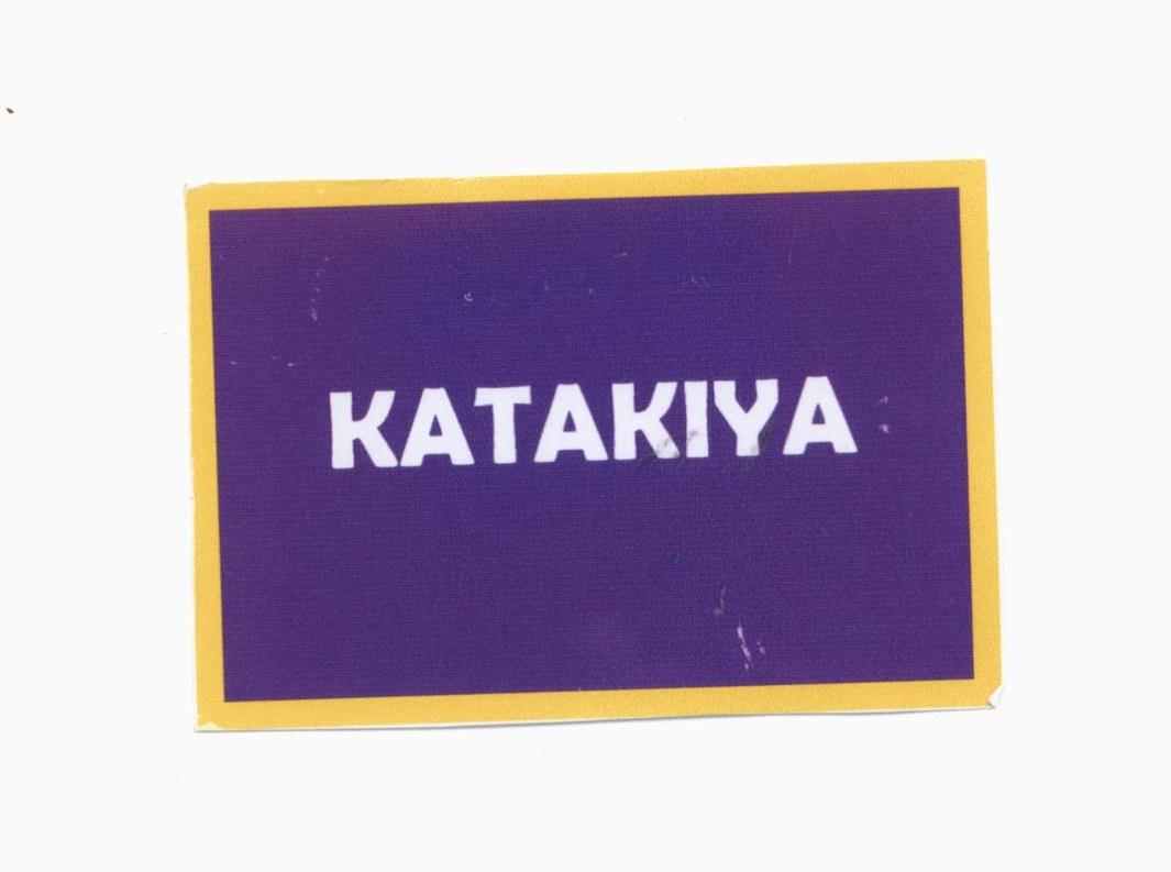 Trademark KATAKIYA