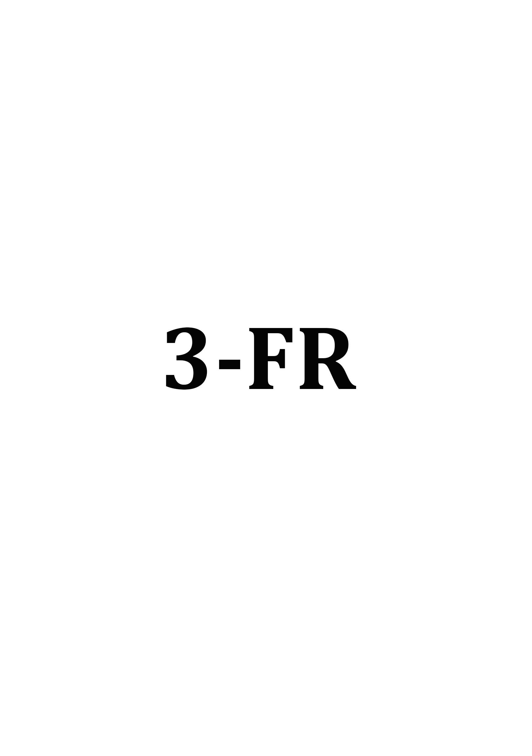 Trademark 3-FR