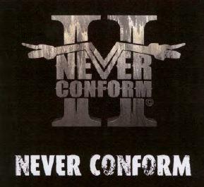 Trademark NEVER CONFORM DAN LUKISAN