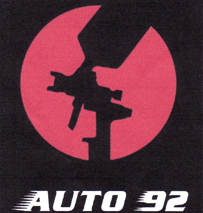 Trademark AUTO 92 + LOGO