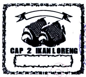 Trademark CAP 2 IKAN LORENG + LUKISAN