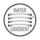 Trademark WATER GRADIENT + LOGO