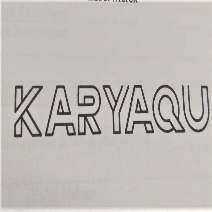 Trademark KARYAQU