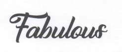 Trademark FABULOUS