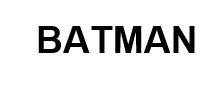 Trademark BATMAN