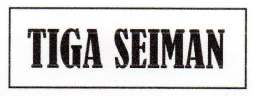 Trademark TIGA SEIMAN